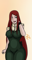 kushina  smile for me  by omar sin-d5cx33b